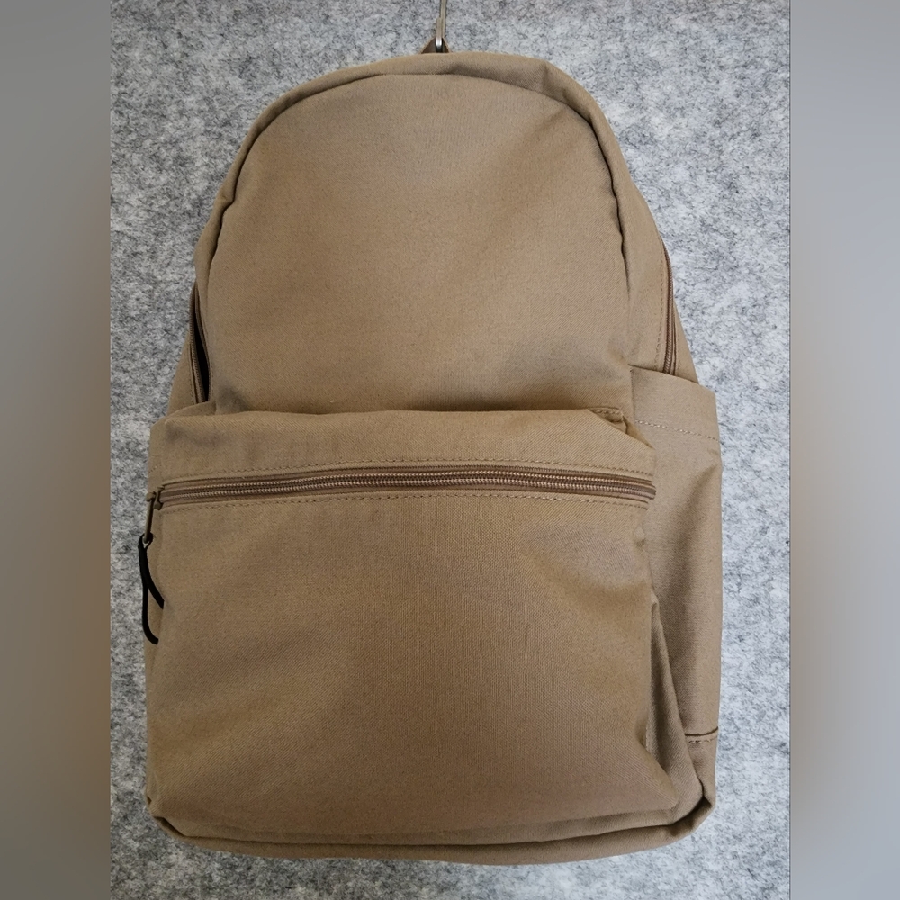 Uniqlo Backpack Tan Unisex Minimalist